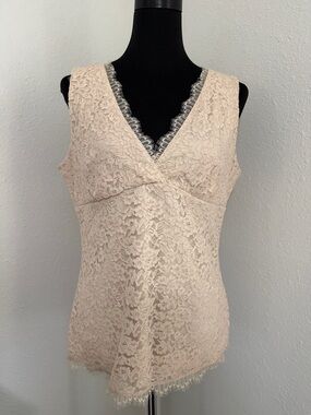 Y2K lace overlay baby doll  empire waist whimsy fairy festival size large